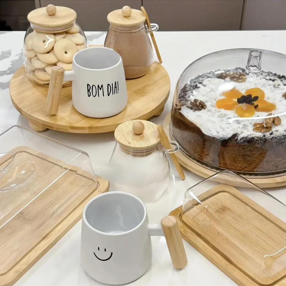 KIT CAIXA DO MÊS BAMBU MESA POSTA COM POTES, foto 4