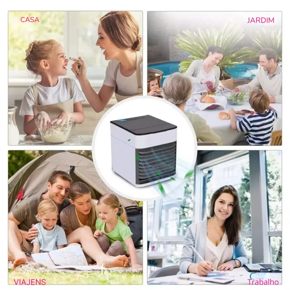 [ Leve 2 Pague 1 ] Ar-Condicionado Portátil FrostAir - Refrigeração Eficiente + Brinde Exclusivo., foto 5