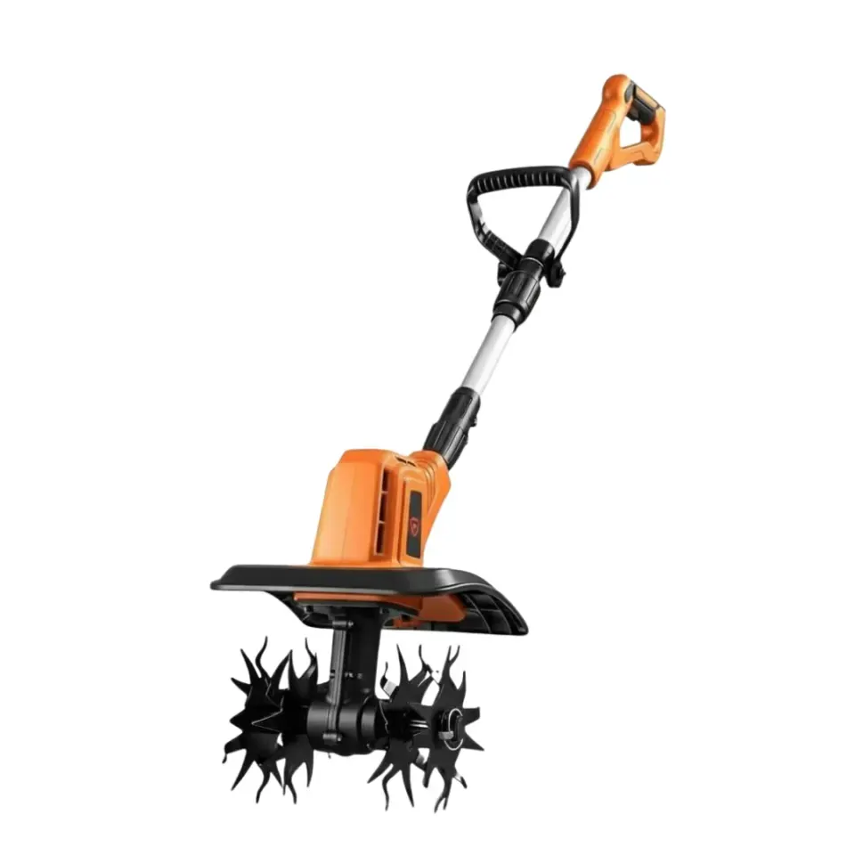 Cultivador Elétrico Terrox Sem Fio Com Lâminas de Aço Inoxidável e Bateria Dupla + BRINDE: Kit 10 Ferramentas, foto 8