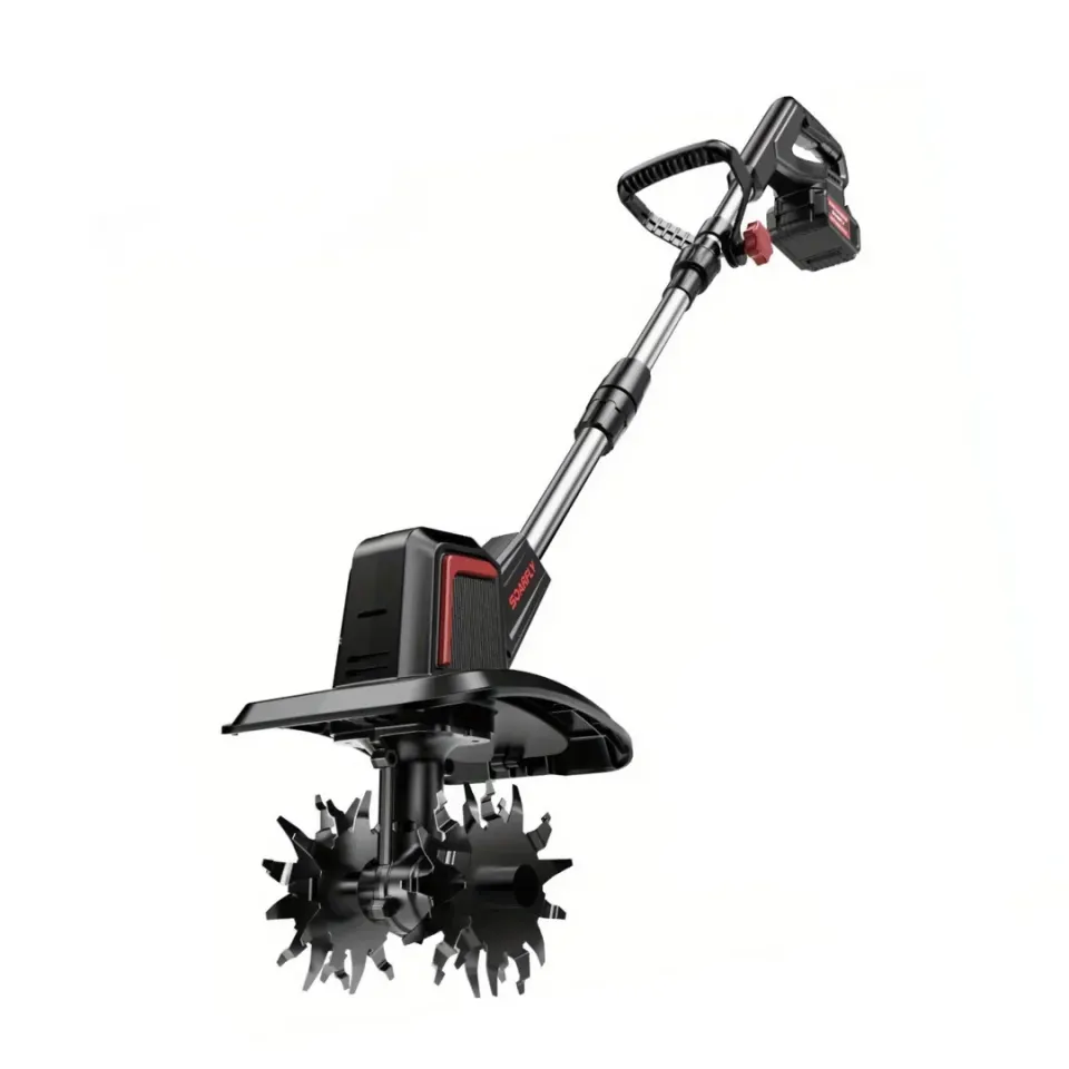 Cultivador Elétrico Terrox Sem Fio Com Lâminas de Aço Inoxidável e Bateria Dupla + BRINDE: Kit 10 Ferramentas, foto 10