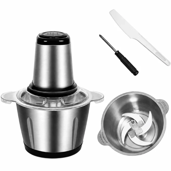 Triturador Elétrico ChefPro 2L Bivolt + Tábua de Madeira Grátis, foto 4