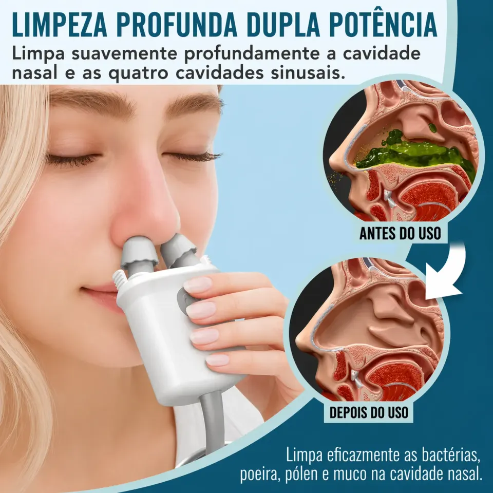 Sistema De Irrigação Nasal Nasalfresh Md Com 30 Pacotes De S, foto 8