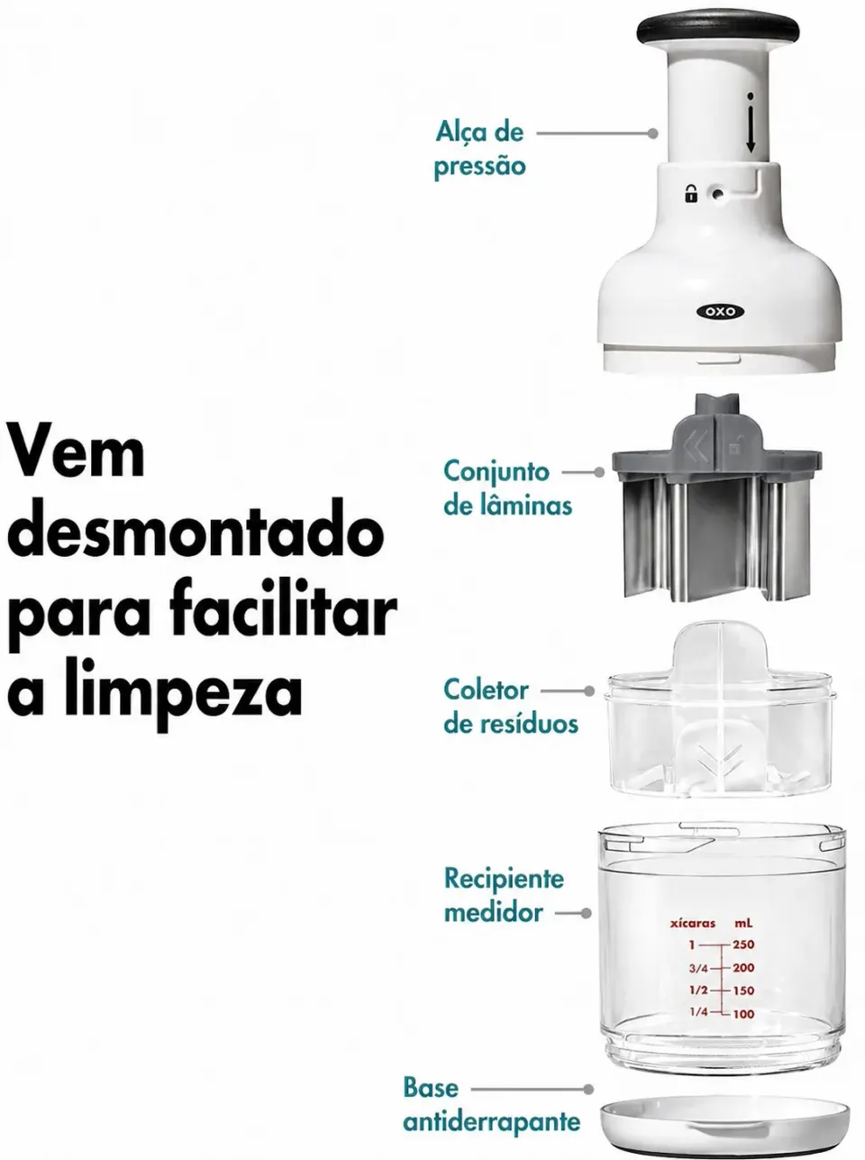 Cortador de Legumes OXO Fast, foto 5