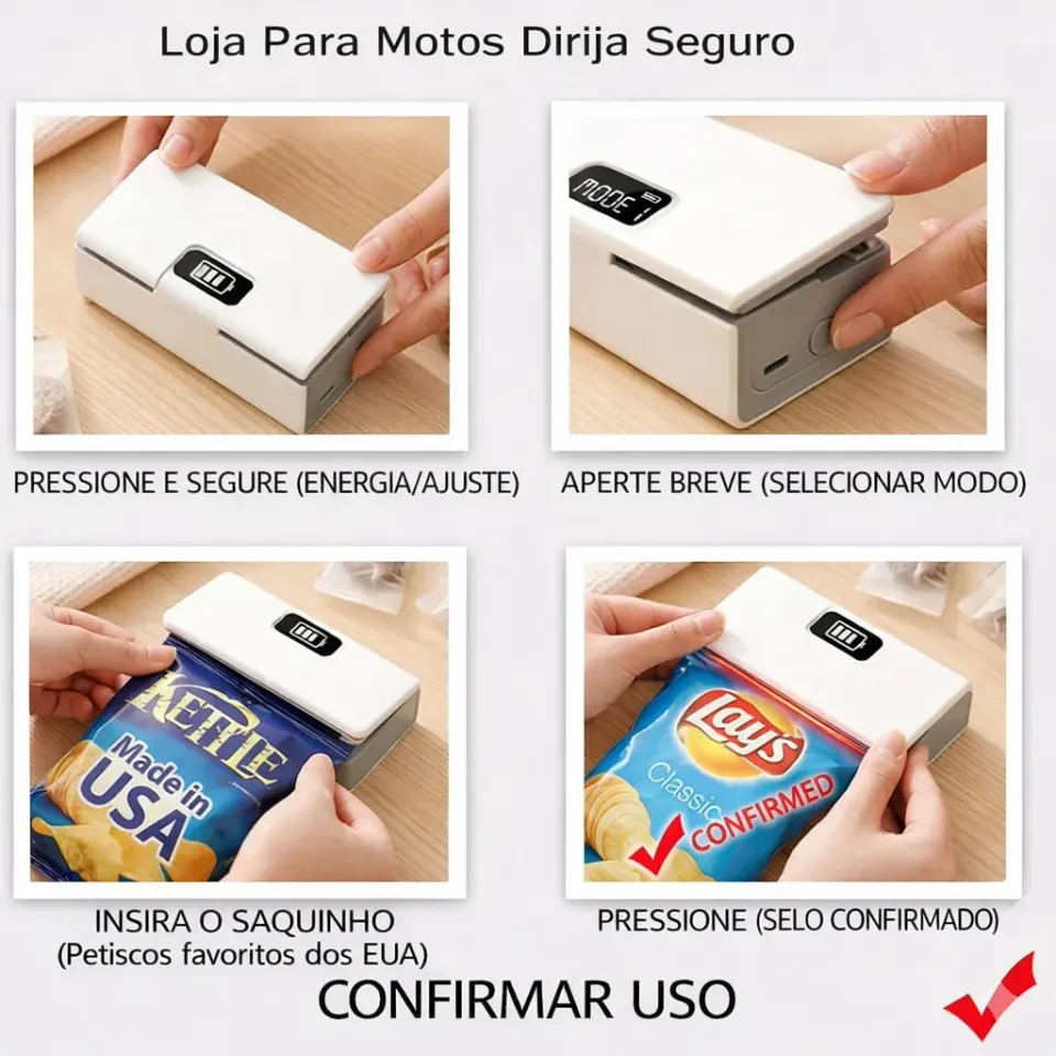 EverFresh: O melhor selador de sacos de cozinha, foto 2