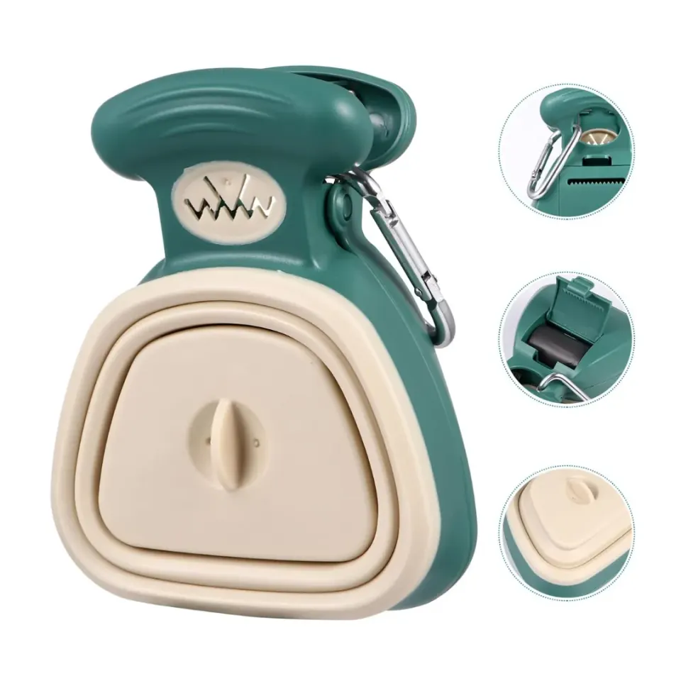 Kit Passeio Inteligente Pet CleanWalk™ | Coletor Higiênico + Garrafa Portátil com Tigela, foto 3