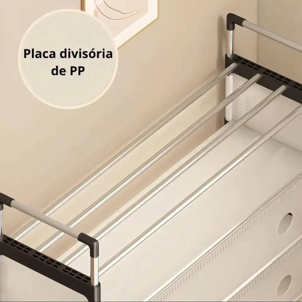 Sapateiro Modular Basculante 180°: Estrutura em Alumínio | Sapatos, Botas e Tênis, foto 5