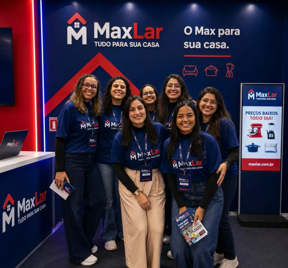 Ambiente decorado com produtos MaxLar