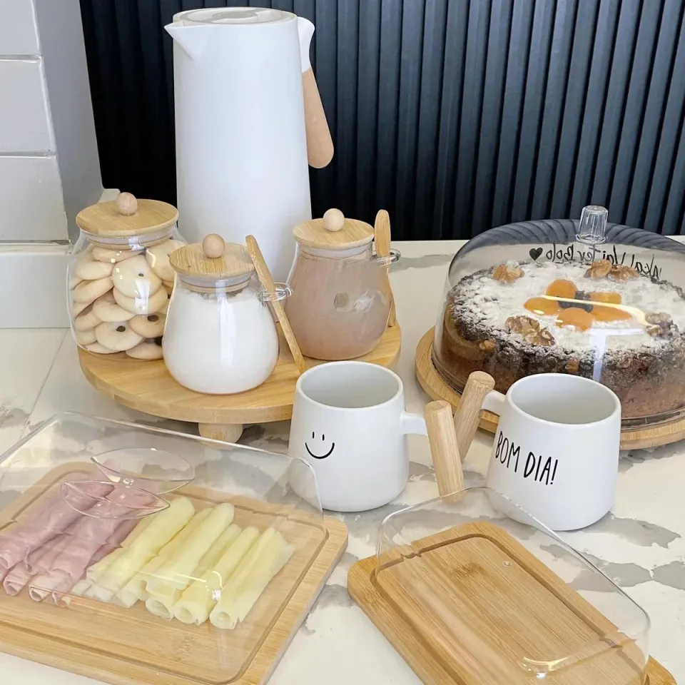 KIT CAIXA DO MÊS BAMBU MESA POSTA COM POTES, foto 3