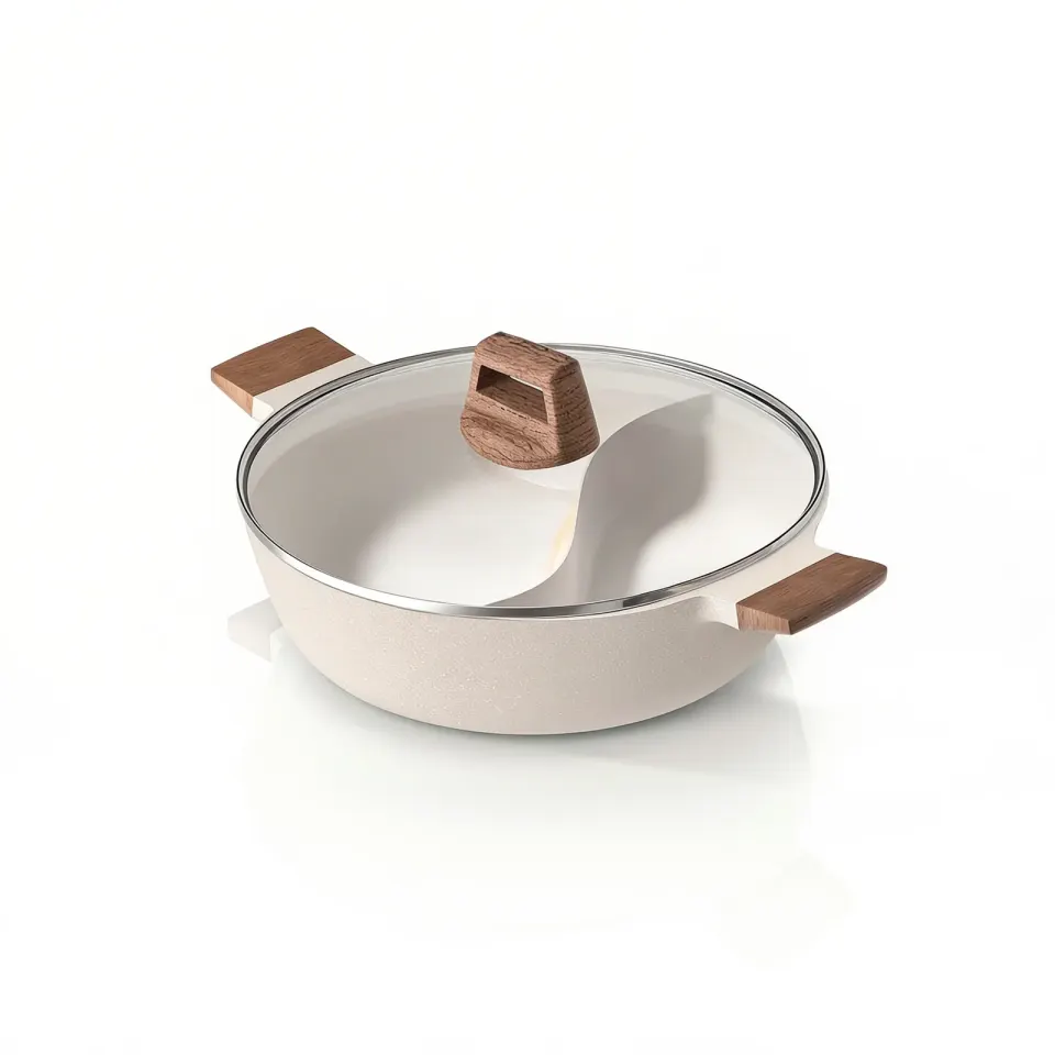 Panela Dupla Divisória Antiaderente + Kit Utensílios em Silicone, foto 6