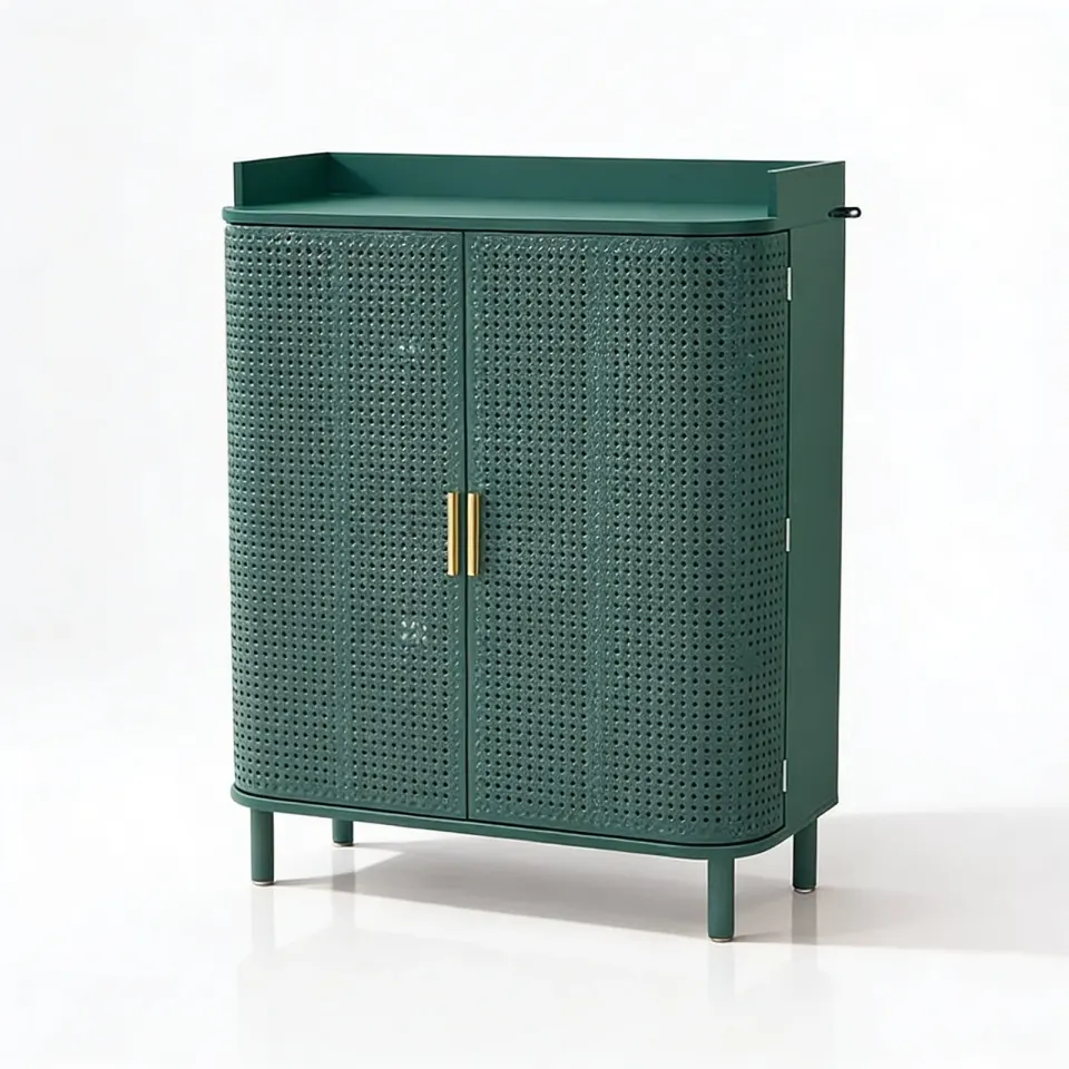 Sapateira Compacta Rattan Respirável, foto 8