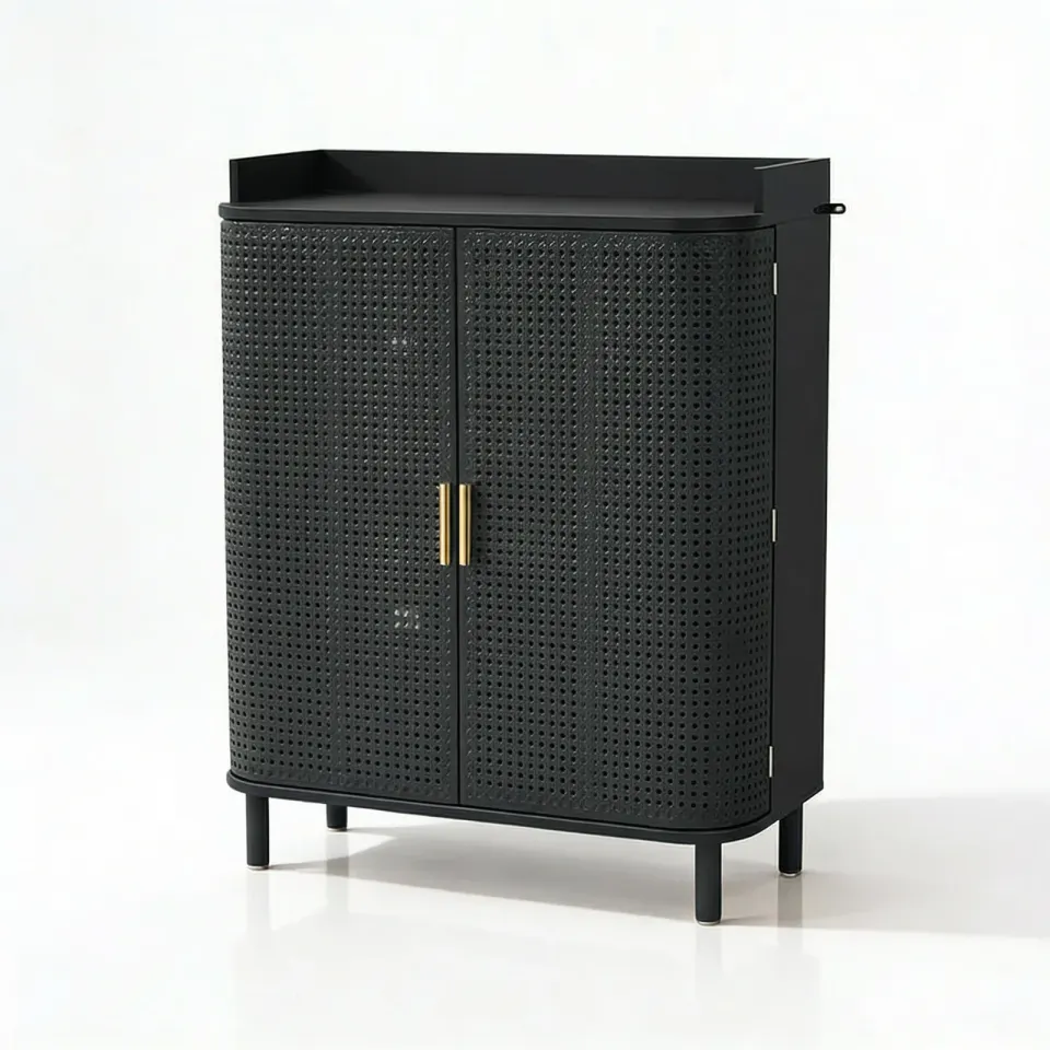 Sapateira Compacta Rattan Respirável, foto 12