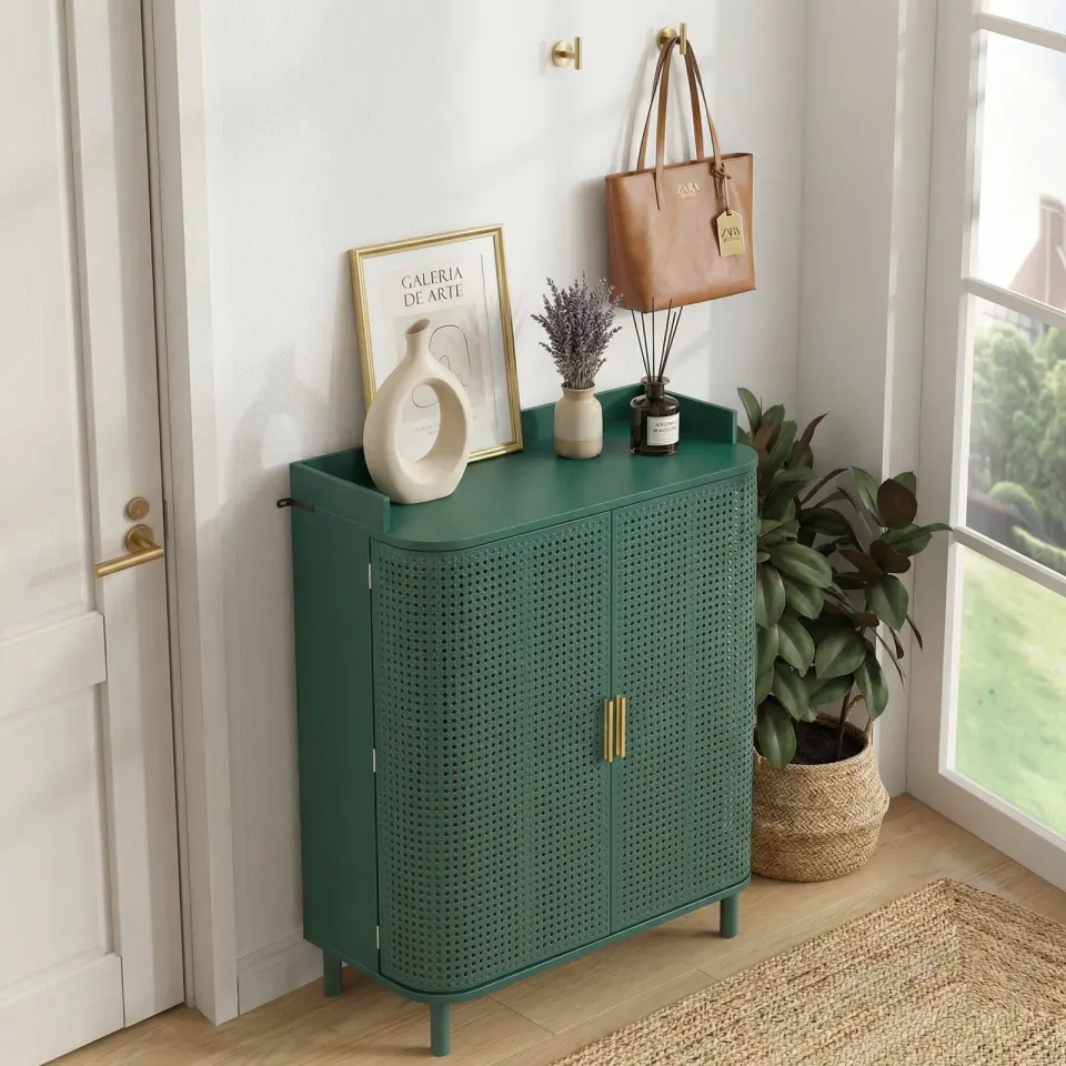 Sapateira Compacta Rattan Respirável, foto 5
