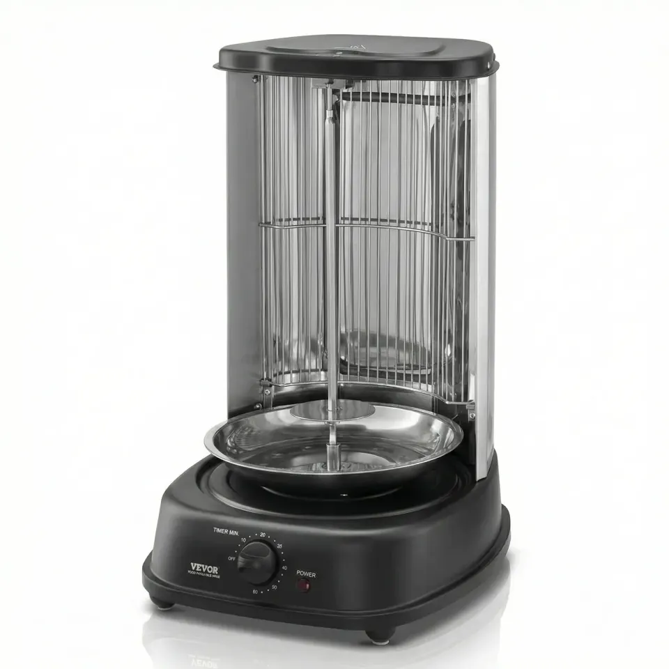 Grill Vertical Elétrico Giratório, foto 9