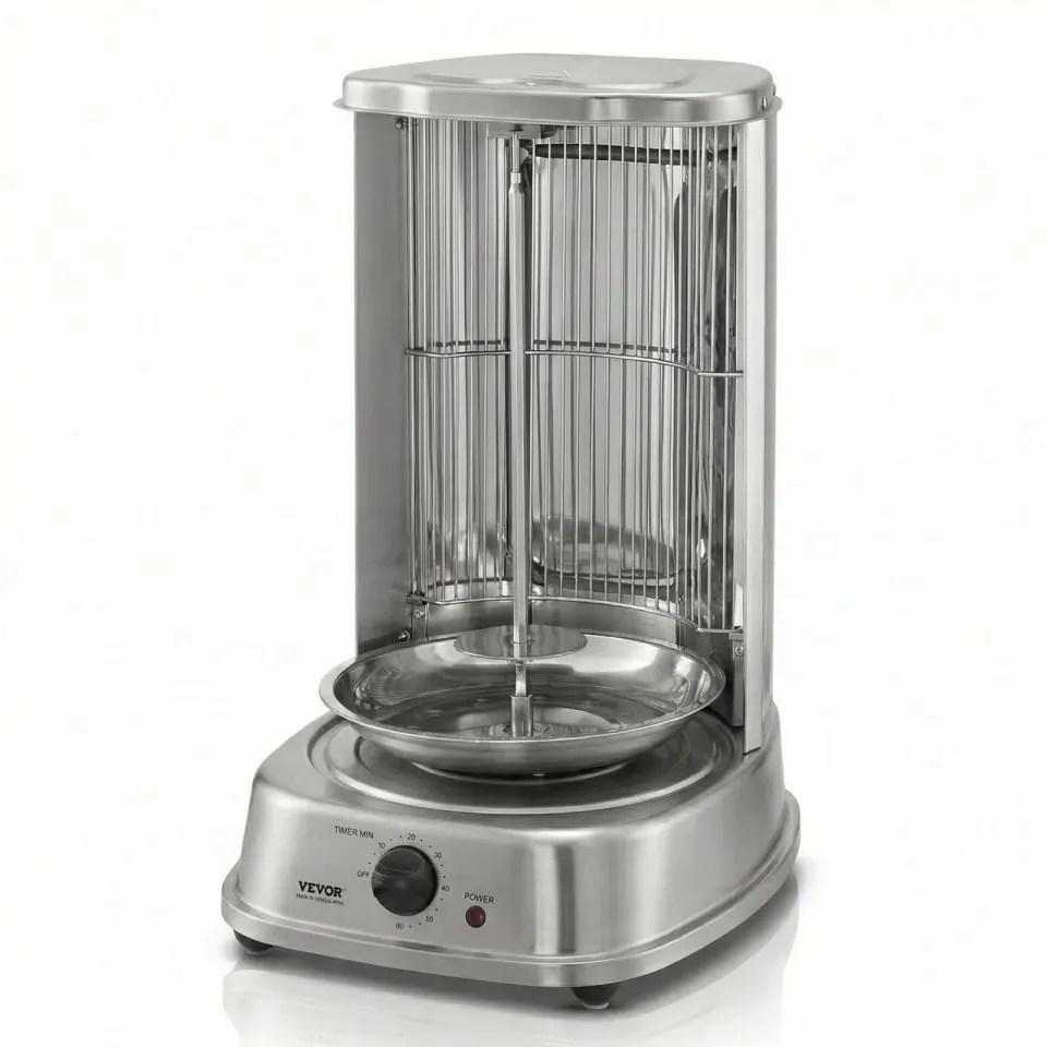 Grill Vertical Elétrico Giratório, foto 8