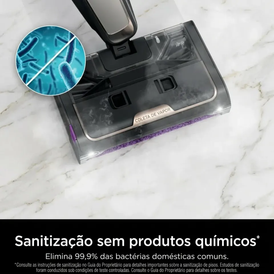Super MOP Elétrico Limpeza 3 em 1 + Rolo Reserva, foto 2