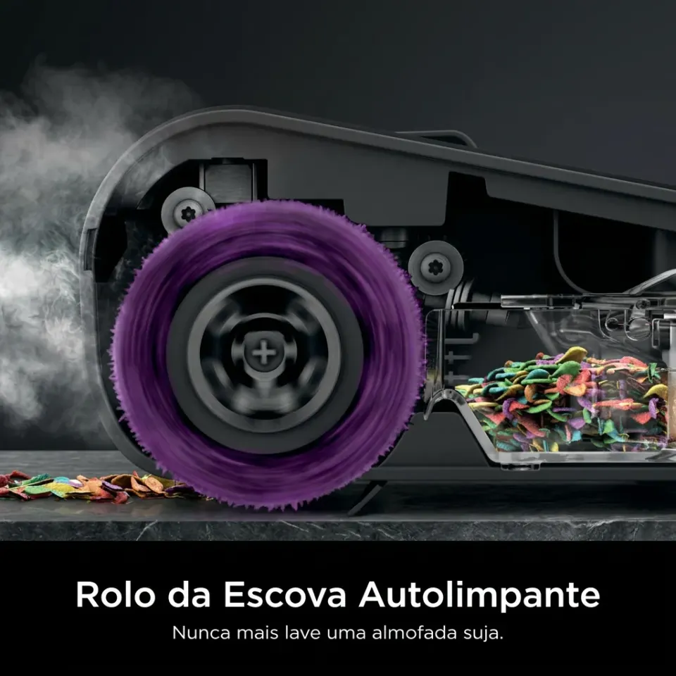 Super MOP Elétrico Limpeza 3 em 1 + Rolo Reserva, foto 4