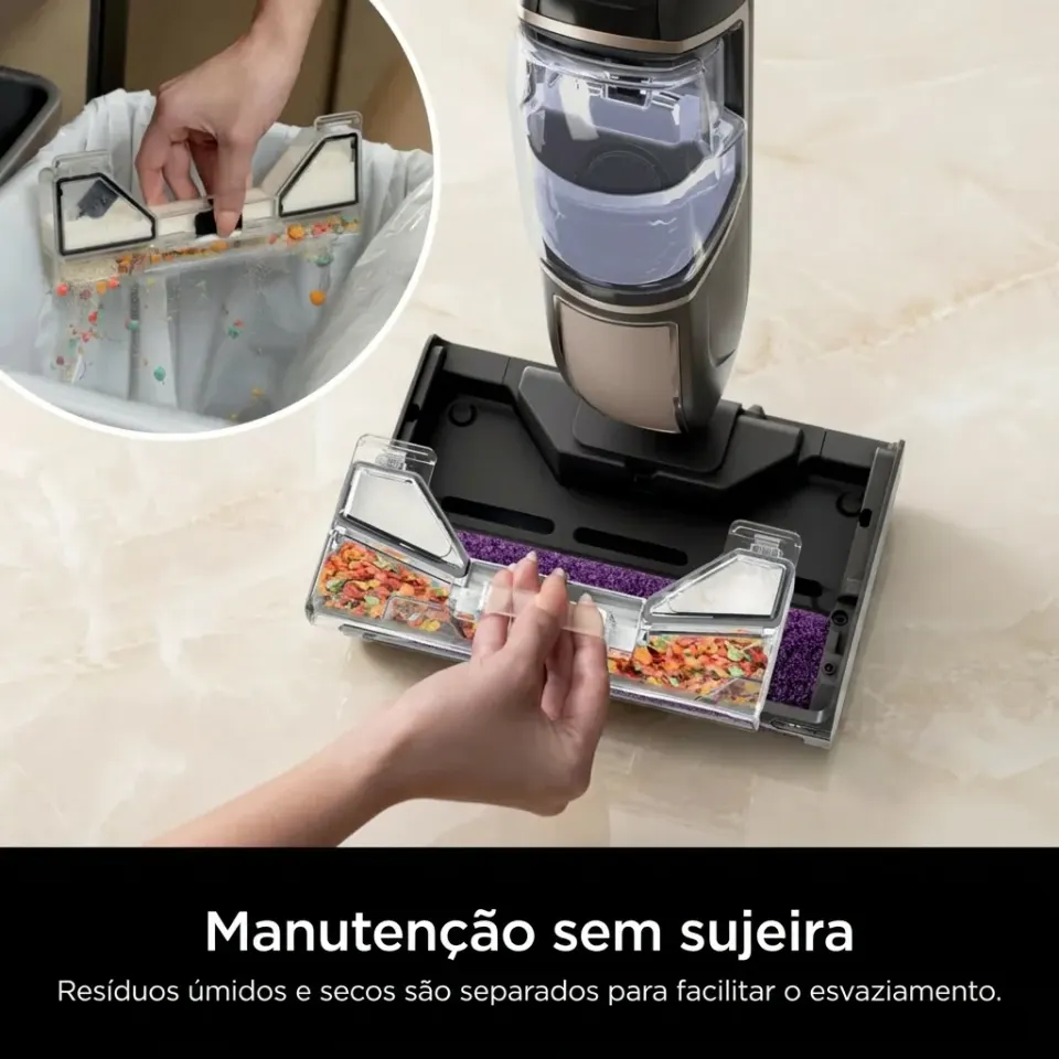 Super MOP Elétrico Limpeza 3 em 1 + Rolo Reserva, foto 5