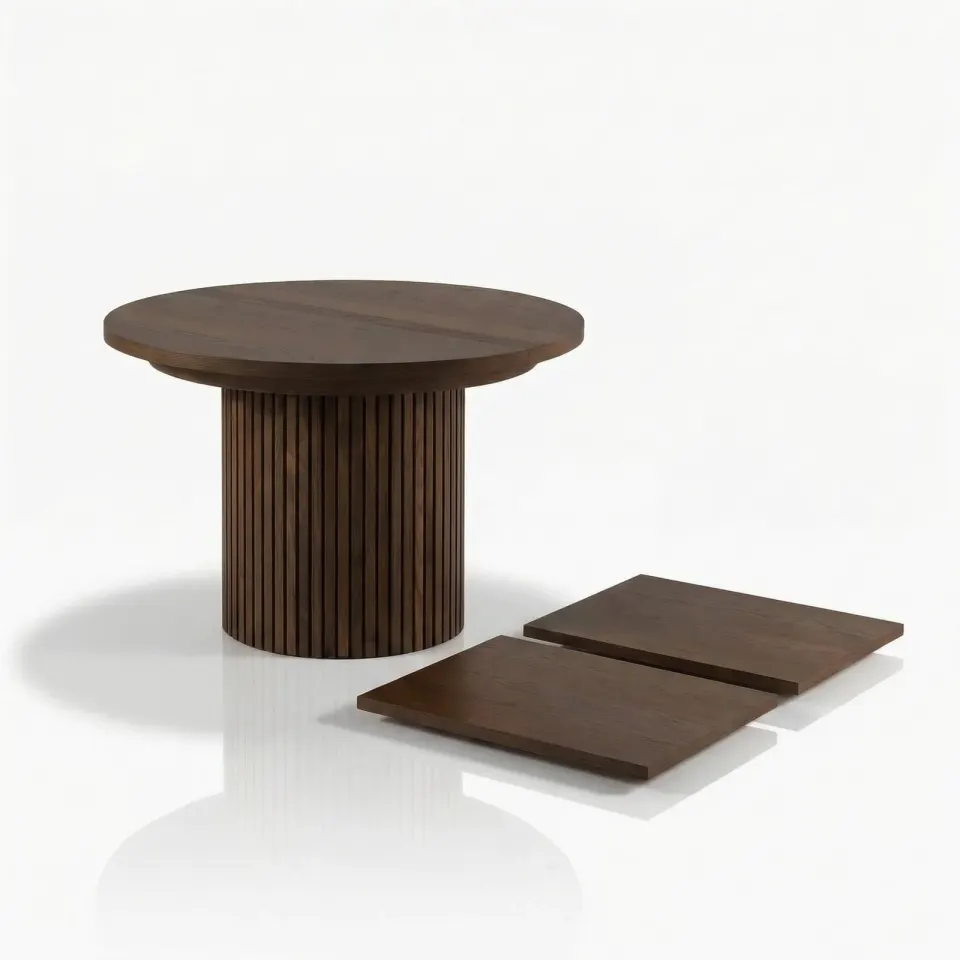 Mesa Expansível Oval Adapt em MDF, foto 8