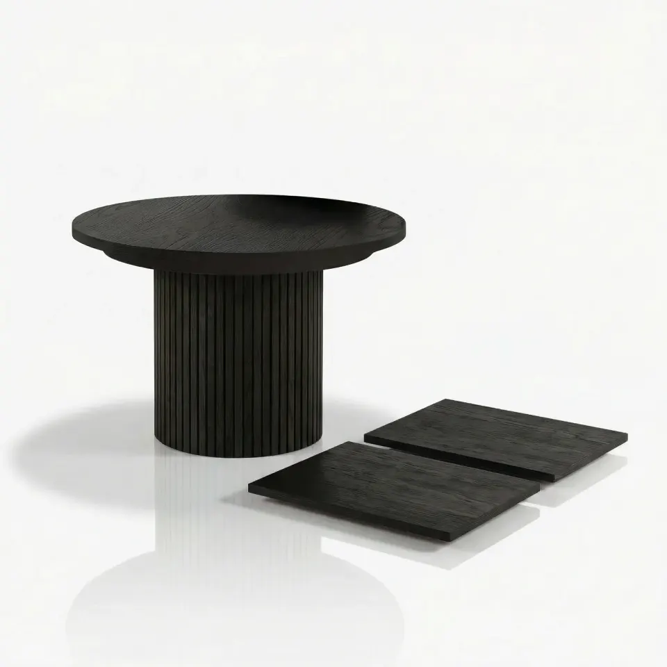 Mesa Expansível Oval Adapt em MDF, foto 9