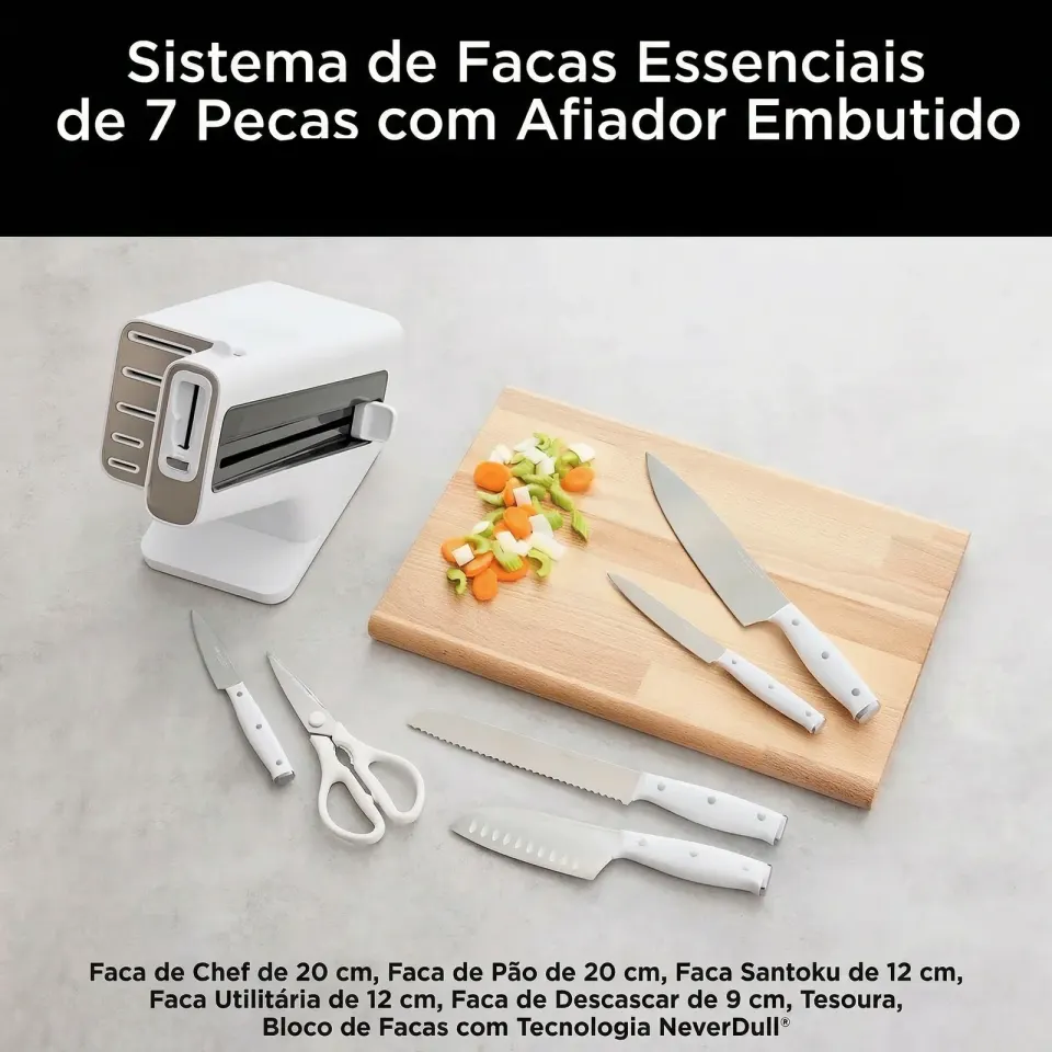 Jogo de Faqueiro com Amolador Semi-Automático, foto 7