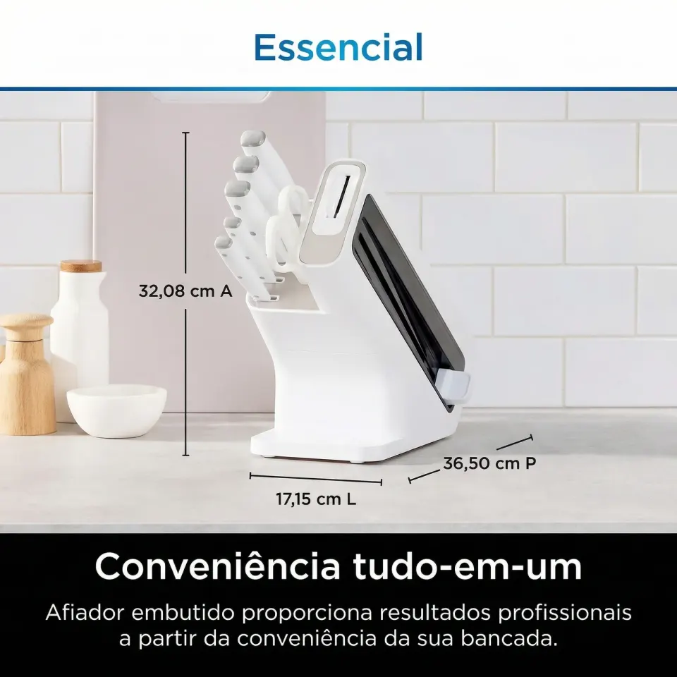 Jogo de Faqueiro com Amolador Semi-Automático, foto 5