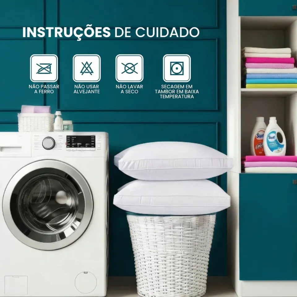 Pack 4 Travesseiros Premium Cloudfiber, foto 3
