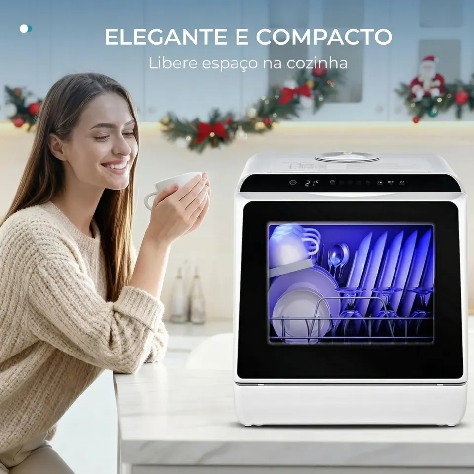 Lava-Louças Portátil de Bancada Ecowasher, foto 2