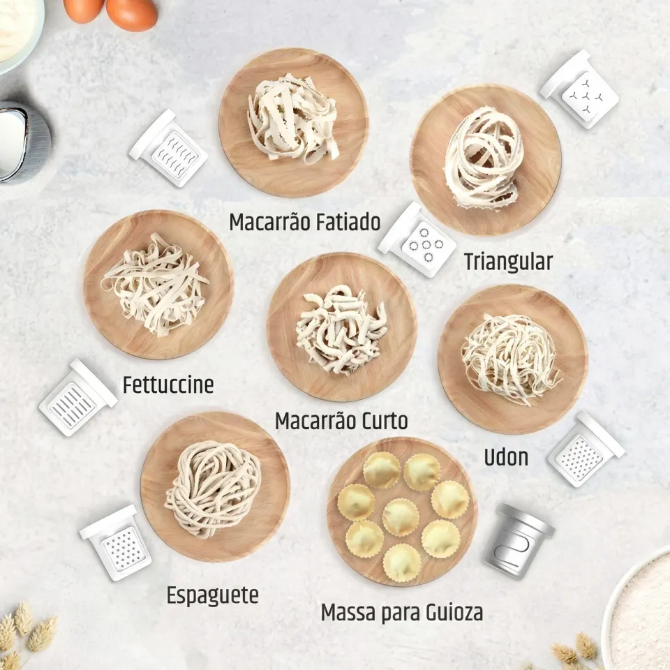Máquina para Macarrão e Massas Automática PastaFlex - Bivolt, foto 6