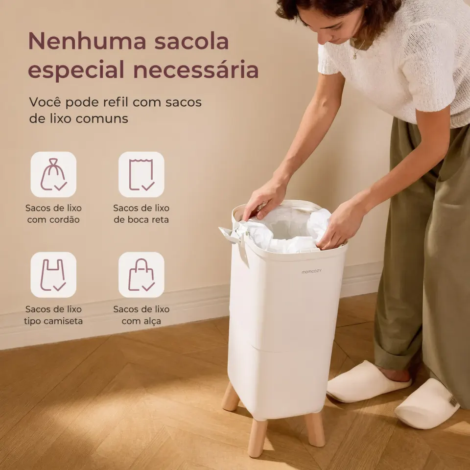 Lixeira Anti Odor com Vedação, foto 3