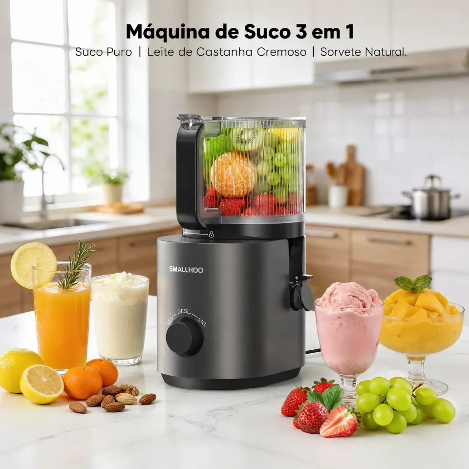Extrator de Suco Cold Press - Bivolt, foto 2