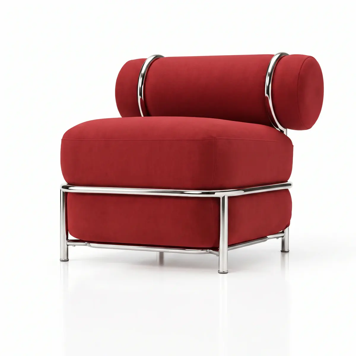 Poltrona Loop vermelho clássico