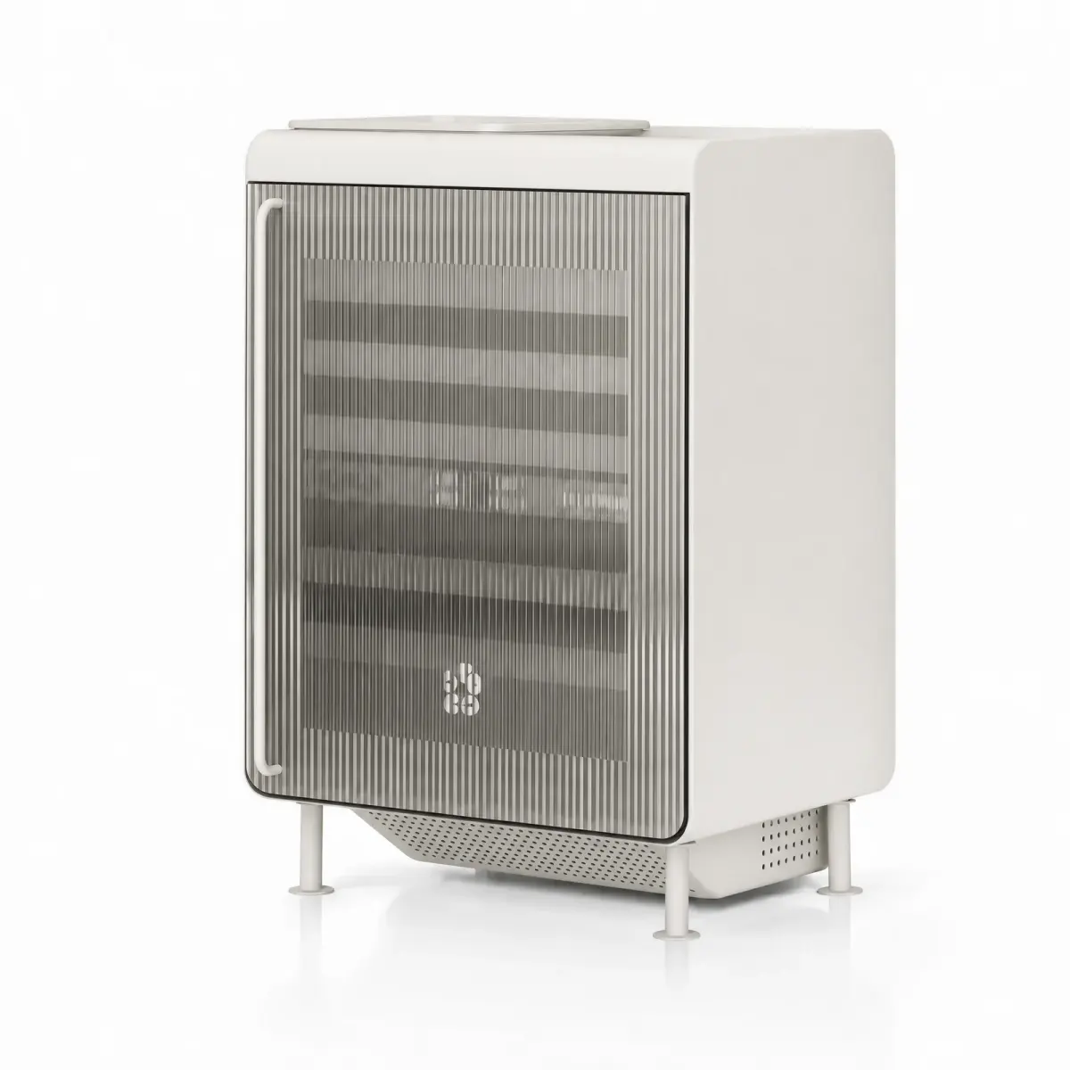 Geladeira Reeded off-white