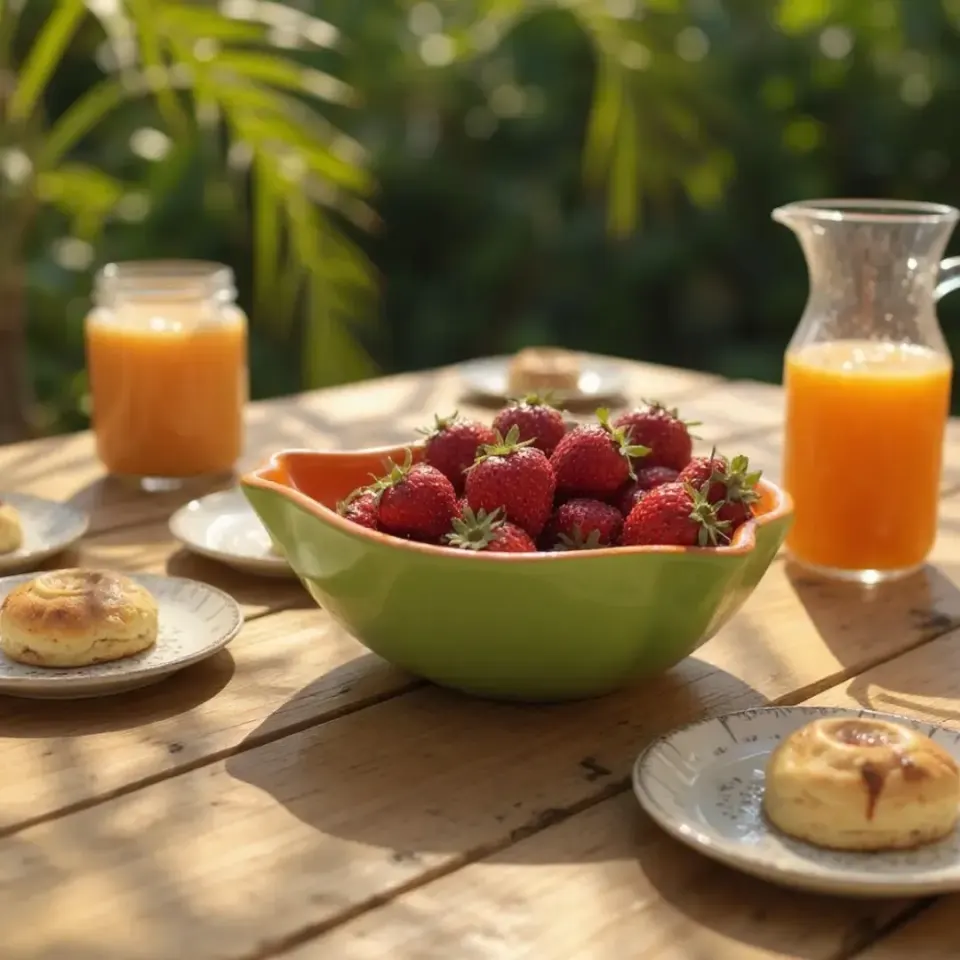 Jogo De 6 Bowls Tigela Formato Aparencia De Fruta Mesa Posta, foto 7