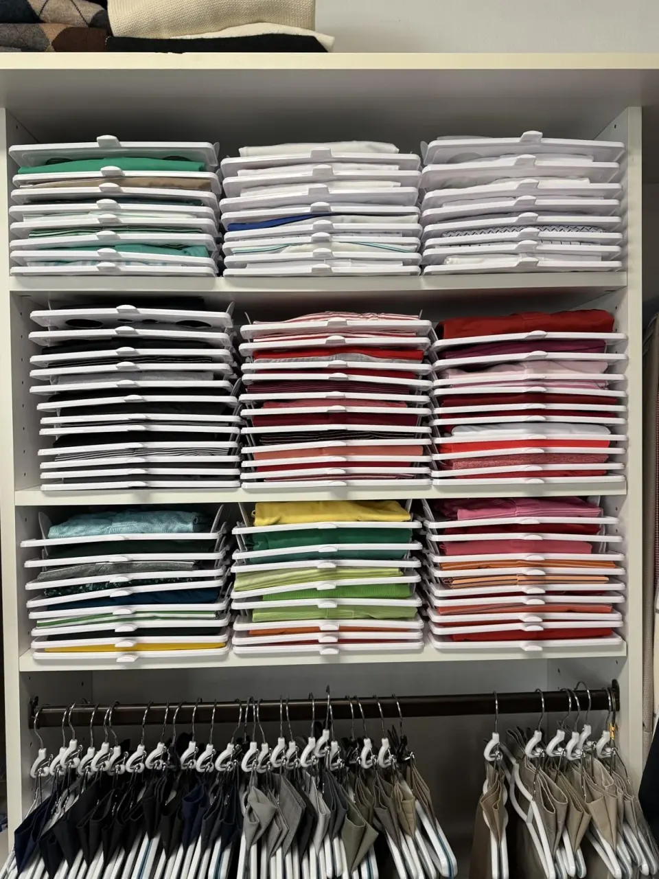 Organizador de camisetas Accenter para armazenamento de roupas, foto 6