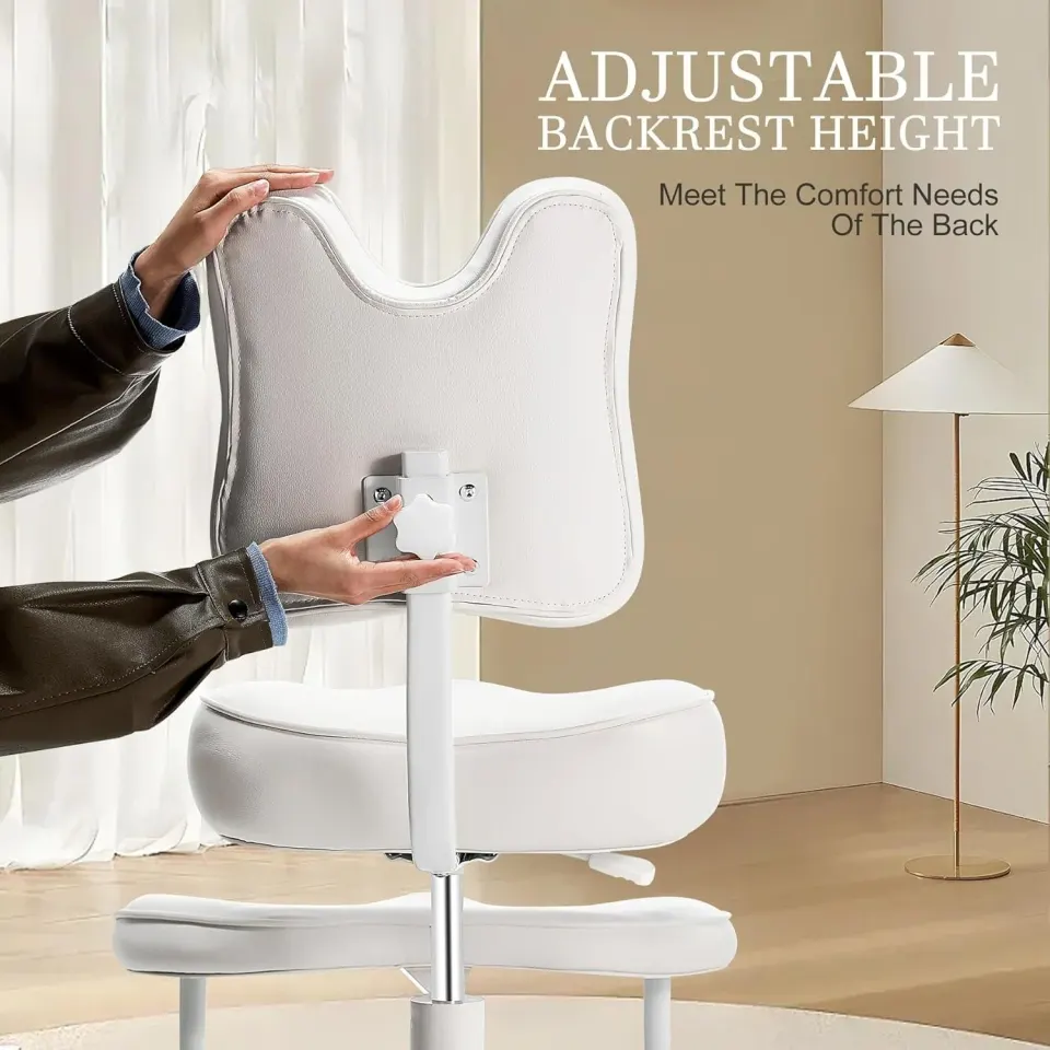 Cadeira ergonômica com pernas cruzadas para escritório em casa, foto 5