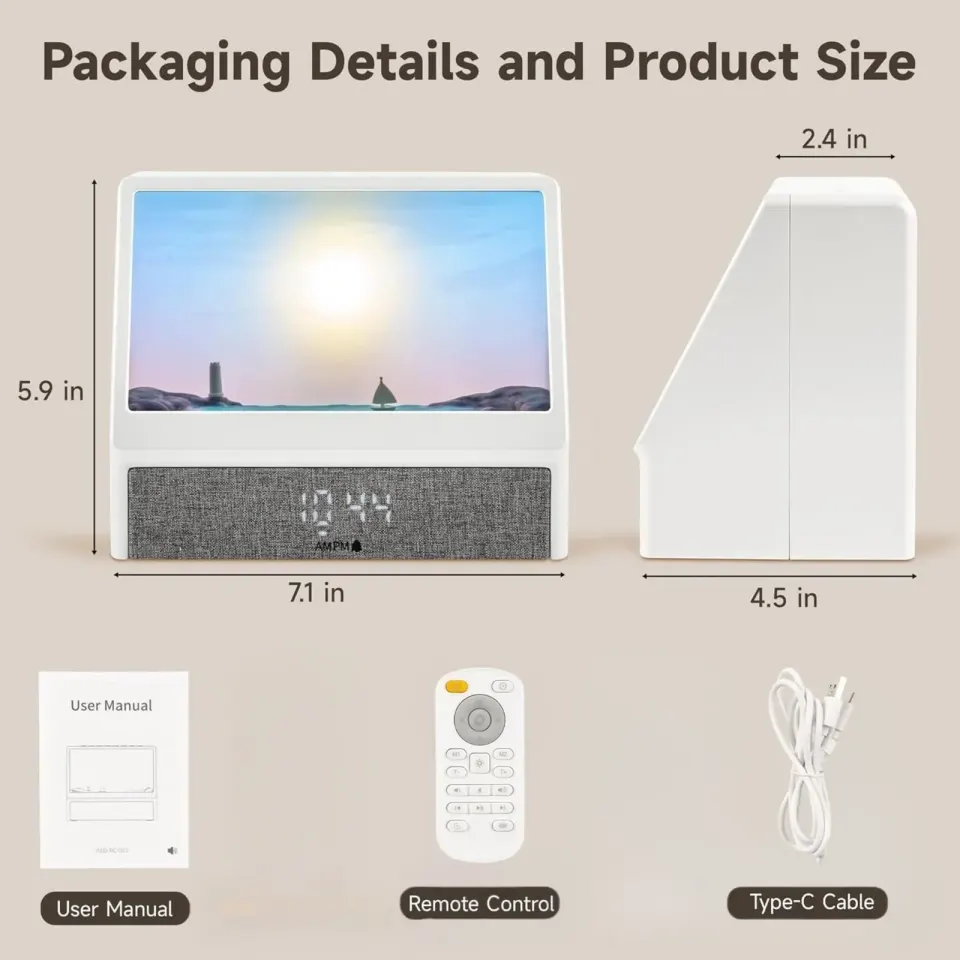 SOLUME™: Luz de despertar ao nascer do sol, foto 7