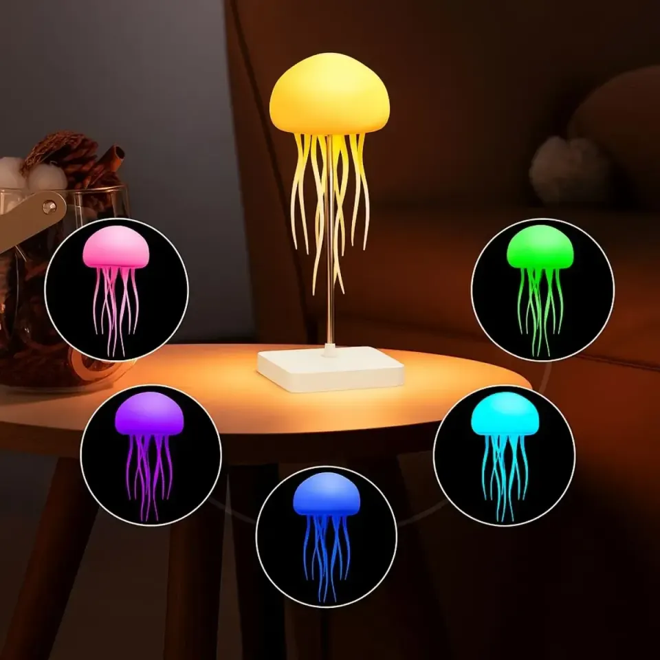Luminária De Mesa Água-viva Led Decorativa, foto 2