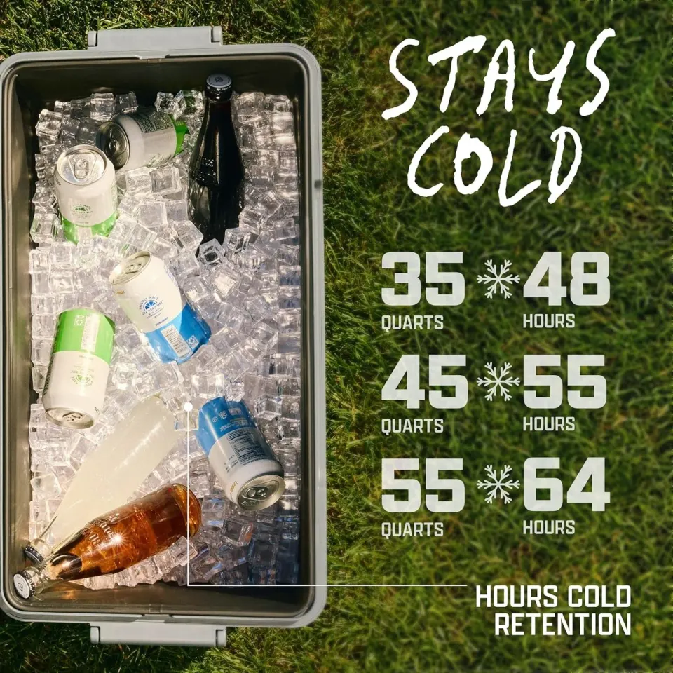 Caixa térmica dobrável Coleman de 45 litros portátil, foto 7