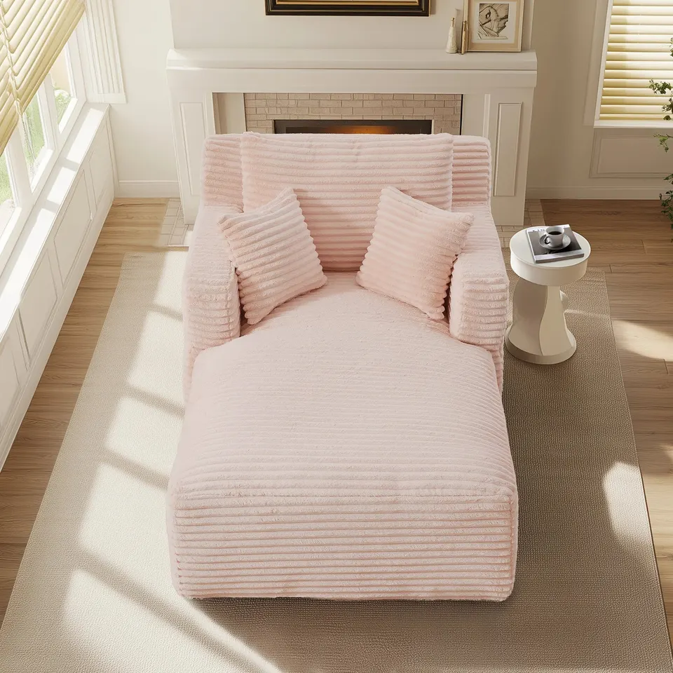 Sofá reclinável moderno com chaise longue, foto 5