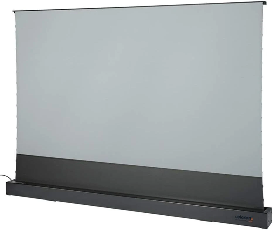 Tela de Projeção Elétrica Floor Rising Premium™ | 100” a 120” Retrátil, Motorizada e Portátil, foto 7