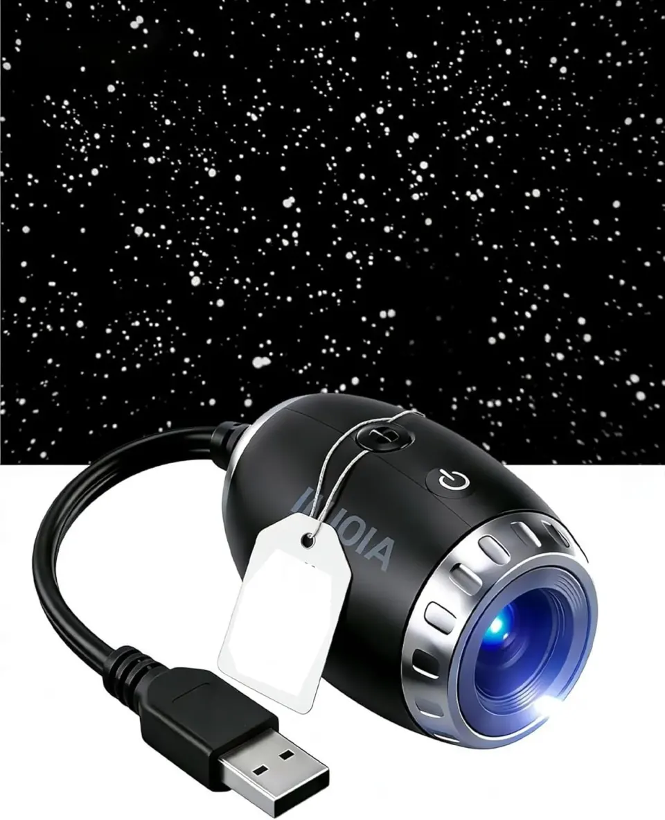 Projetor Galáxia DreamSky™ | Luz Noturna LED com Efeito Estrelado e Ambiente Relaxante, foto 8