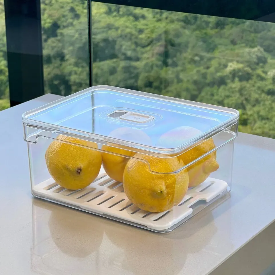 Kit 4 Organizadores Clear Fresh 2,2 Litros, foto 5